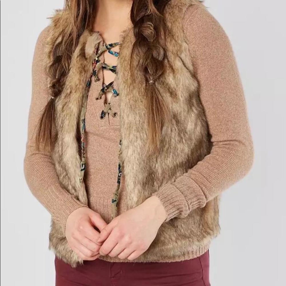 Faux Fur Vest